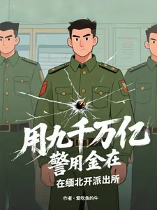 《用九千万亿警用金在缅北开派出所》小说封面