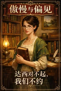 《傲慢与偏见达西对不起,我们不约》小说封面