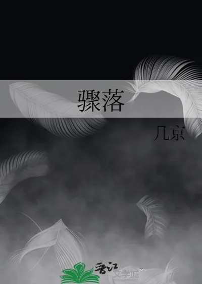 《骤落》小说封面