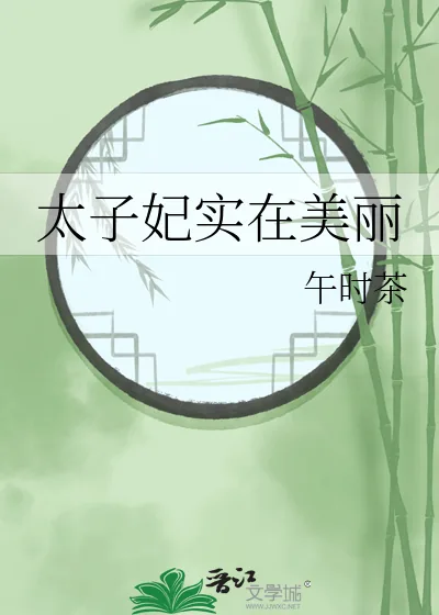 《太子妃实在美丽》小说封面